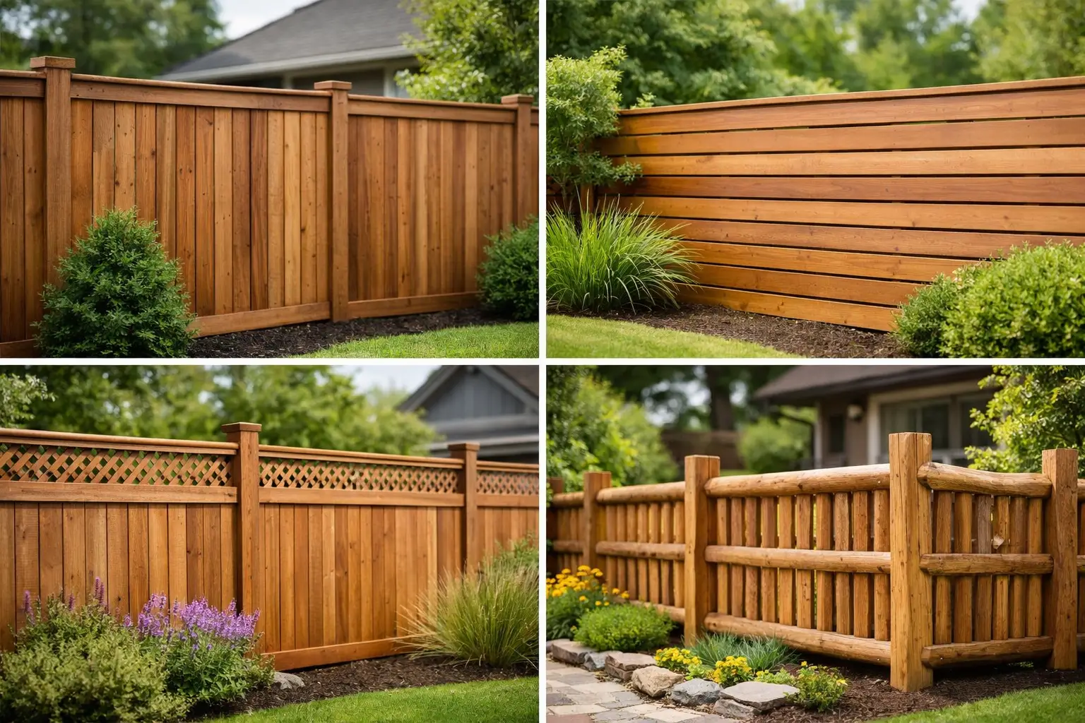 7 Cedar Fence Styles for Privacy and Curb Appeal