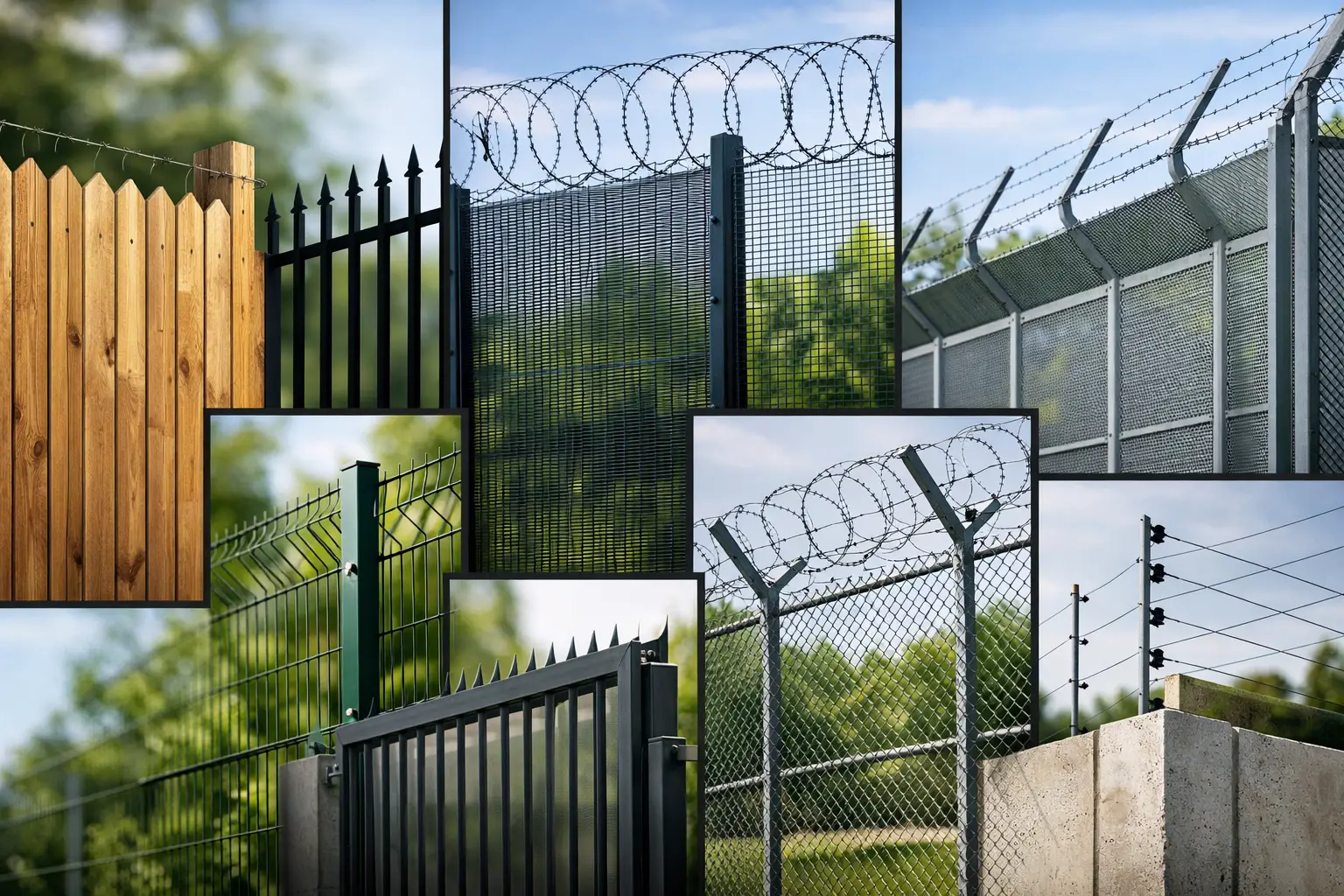 7 Types of Fences for Security That Work