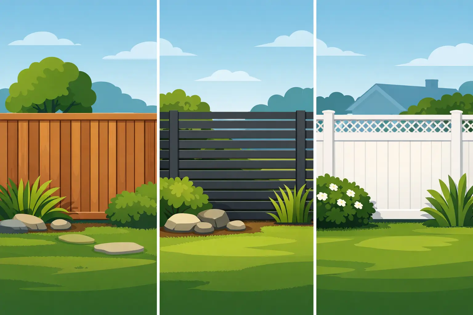 Best Privacy Fence Styles for Your Yard