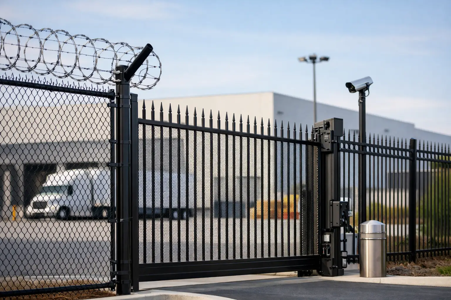 Commercial Fence Features That Protect Your Site