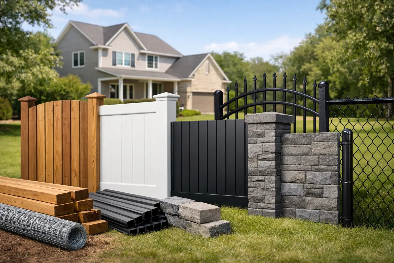 How to Choose Fence Materials for Your Property