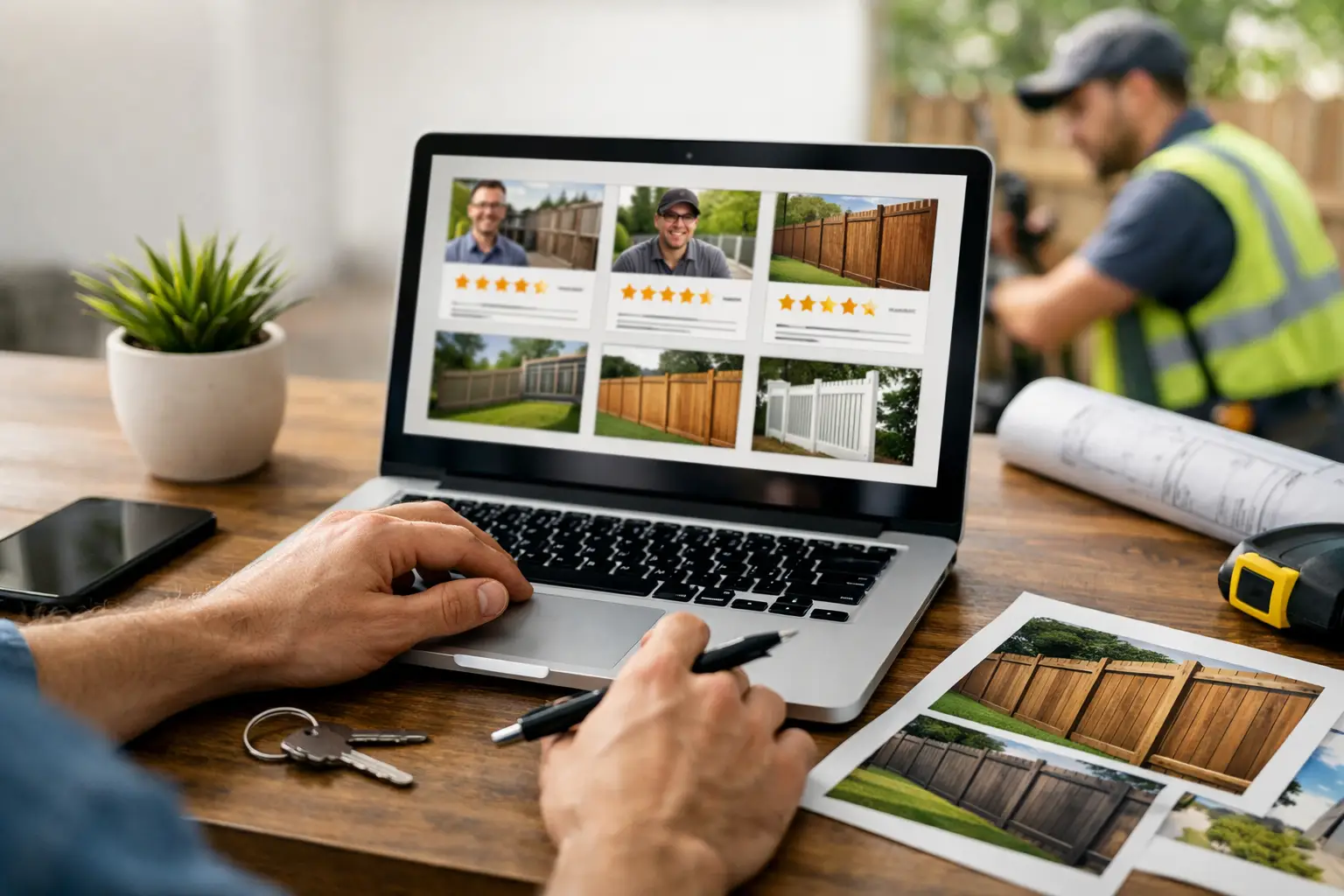 How to Read Professional Fence Installer Reviews