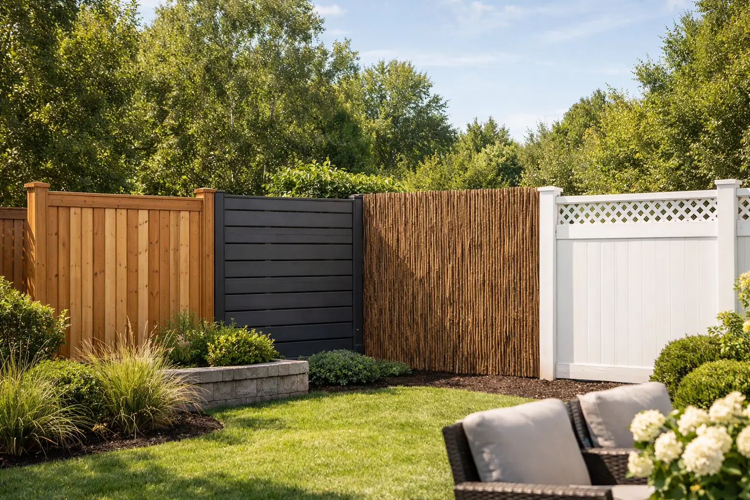 Types of Backyard Privacy Fences for Your Yard