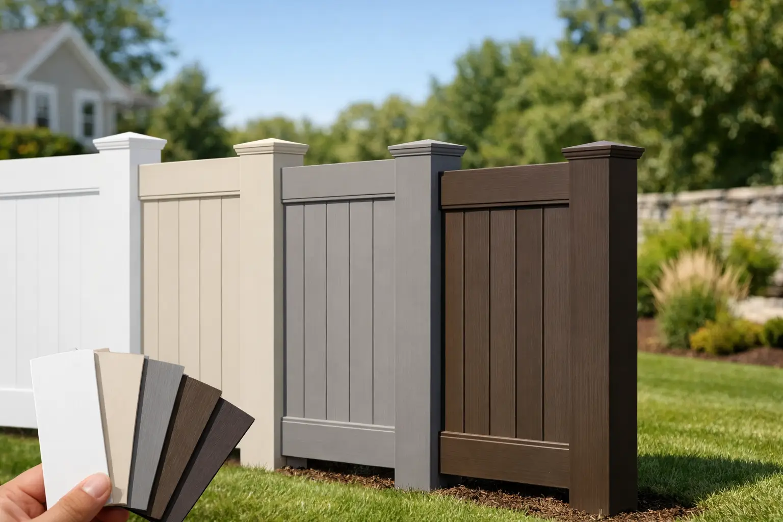 Vinyl Fence Colors That Fit Your Property
