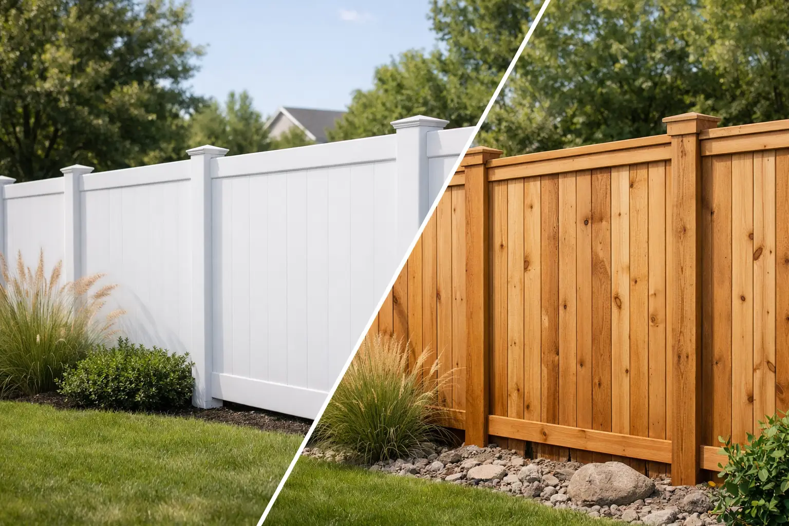 Vinyl vs Cedar Fencing for Privacy and Value