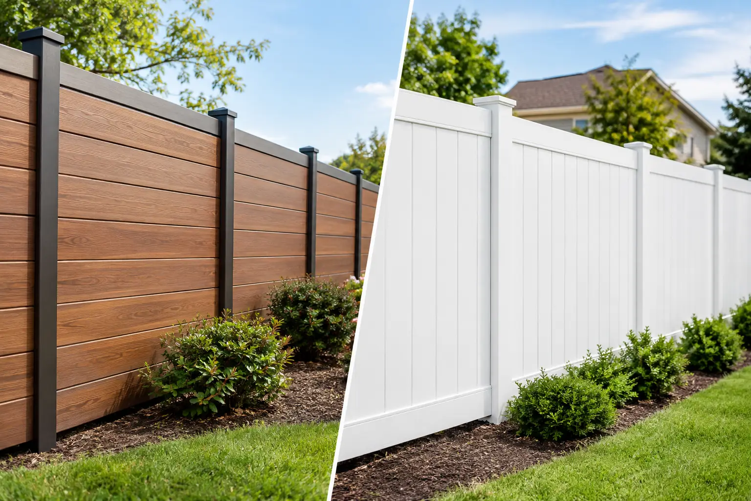 WPC Versus Vinyl Fencing for Your Property